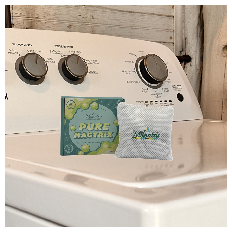 PureMagTrix - Non-Toxic Laundry Detergent | Powerful, Eco-Friendly & Plastic-Free