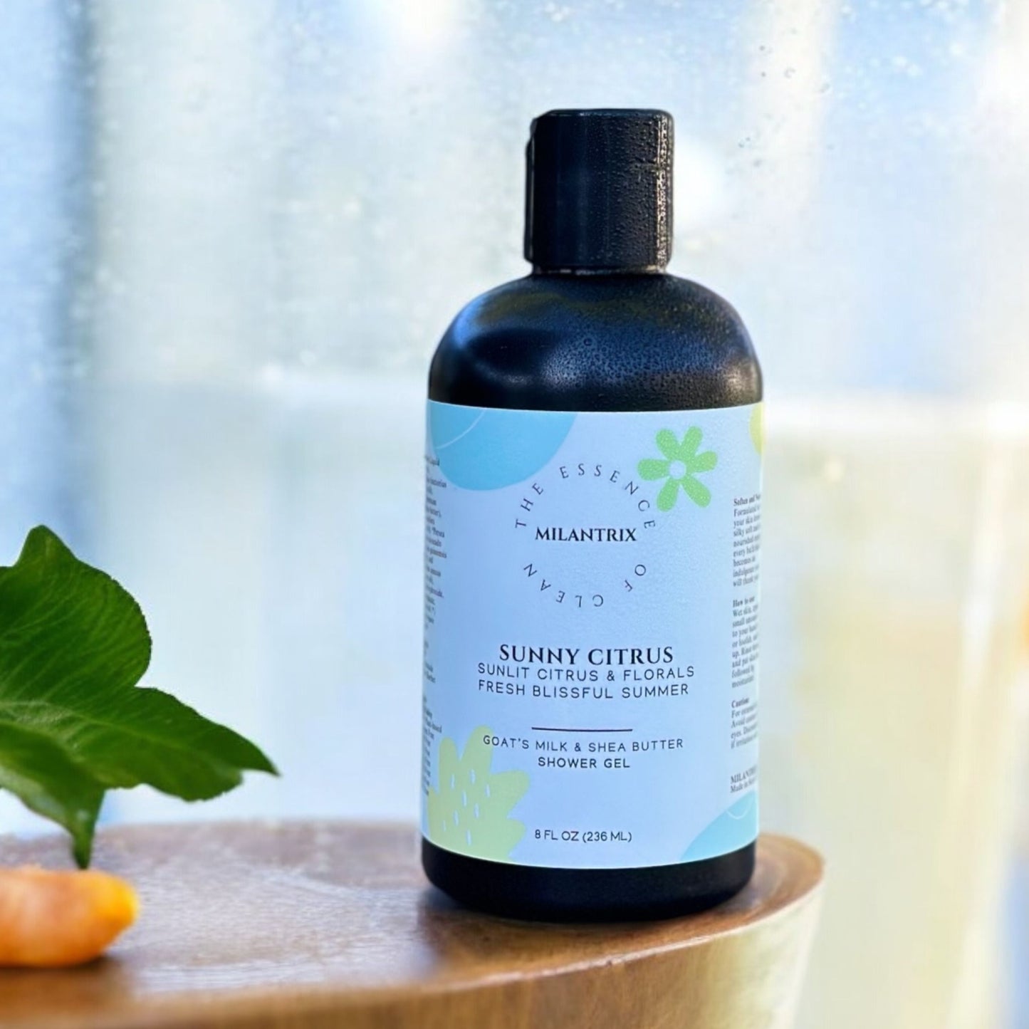 Sunny Citrus Goats Milk & Shea Natural Shower Gel