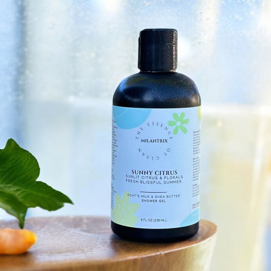 Sunny Citrus Goats Milk & Shea Natural Shower Gel