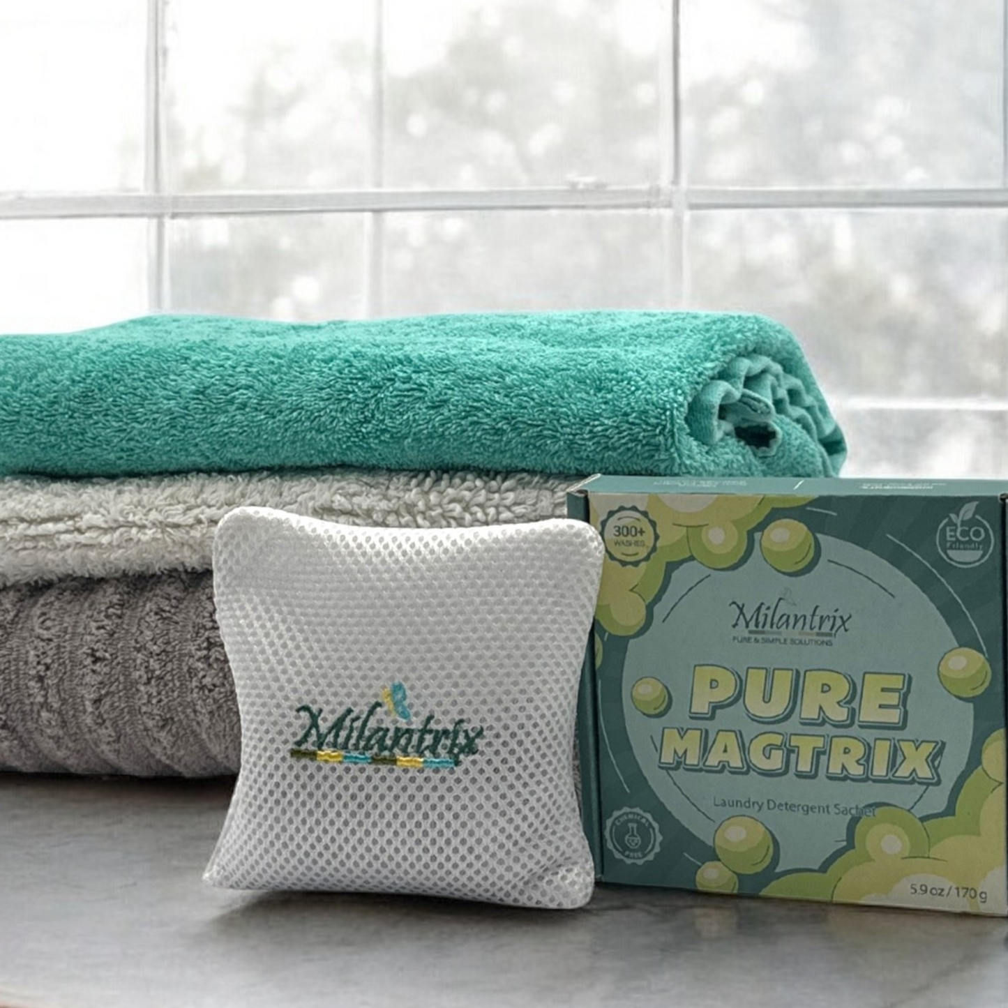 PureMagTrix - Non-Toxic Laundry Detergent | Powerful, Eco-Friendly & Plastic-Free