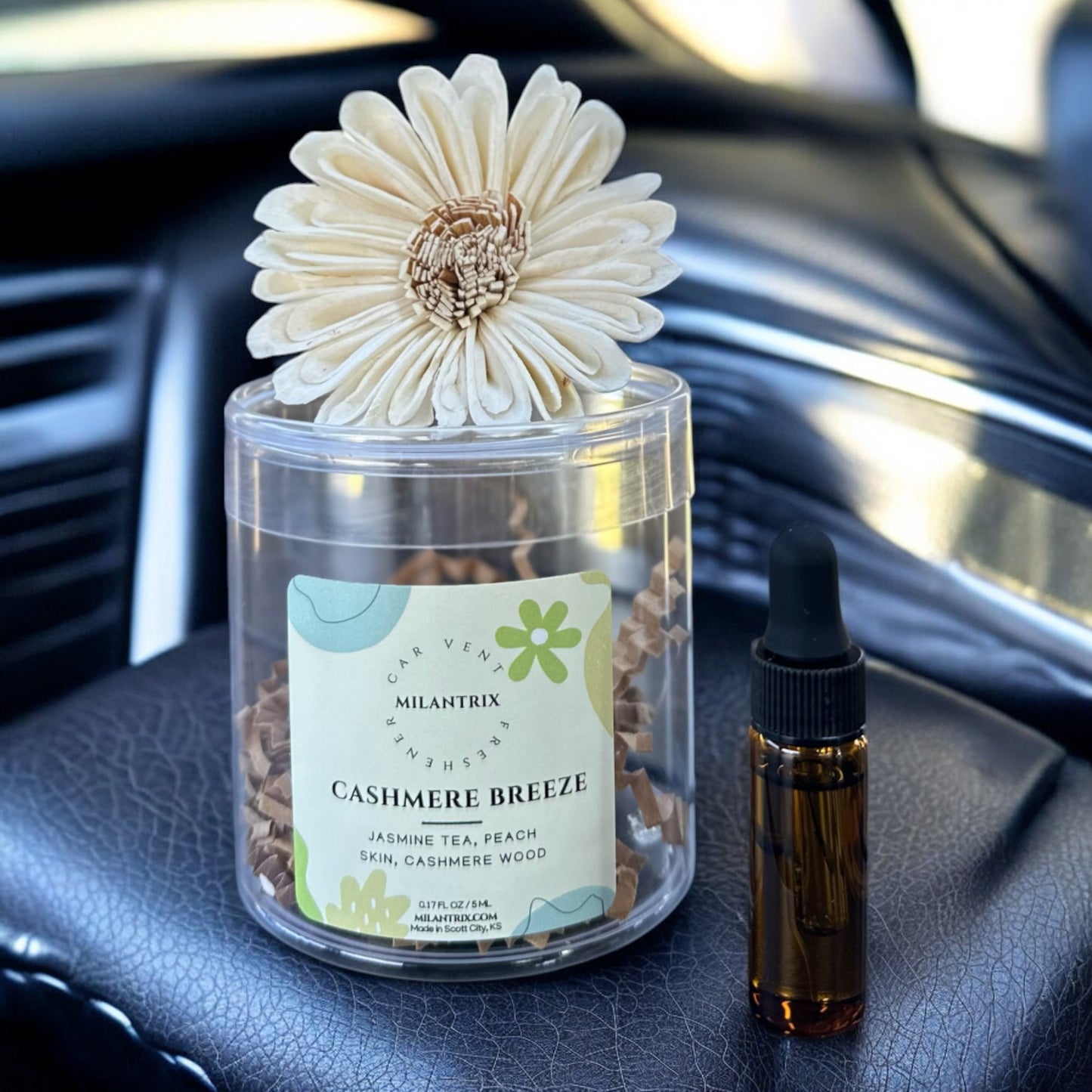 Cashmere Breeze Car Freshener Air Vent Clip