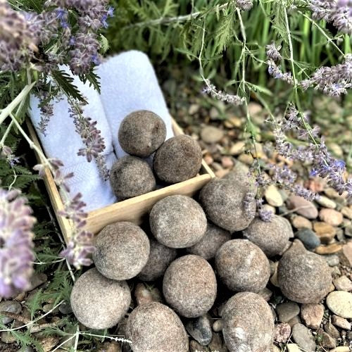 Reuseable, Eco-Friendly Alpaca Dryer Ball Set