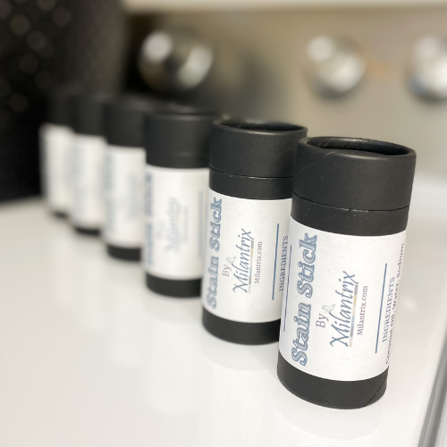 Handcrafted Stain Stick is tough stains with ZERO harsh, toxic chemicals! 