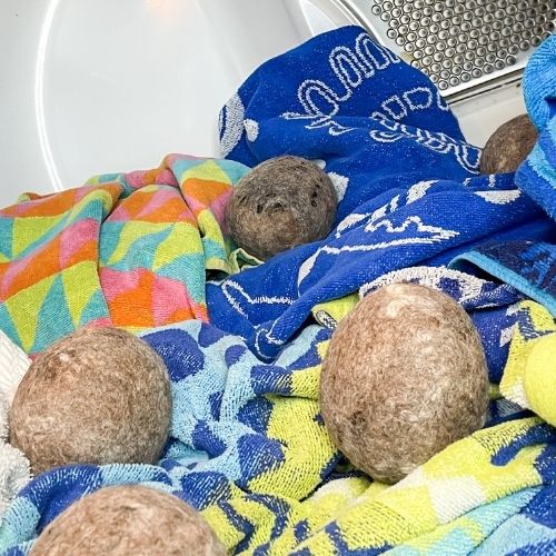 Reuseable, Eco-Friendly Alpaca Dryer Ball Set